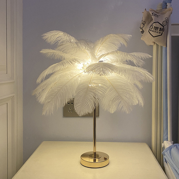 USB Rechargeable Fabric Table Lamp 1