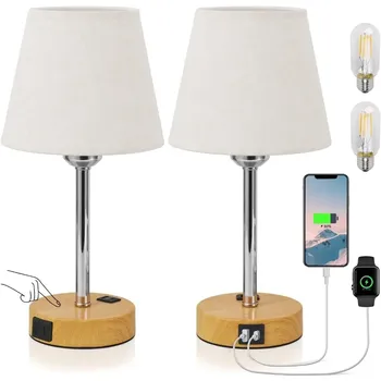 Touch Control Dimmable Bedside Lamps 1